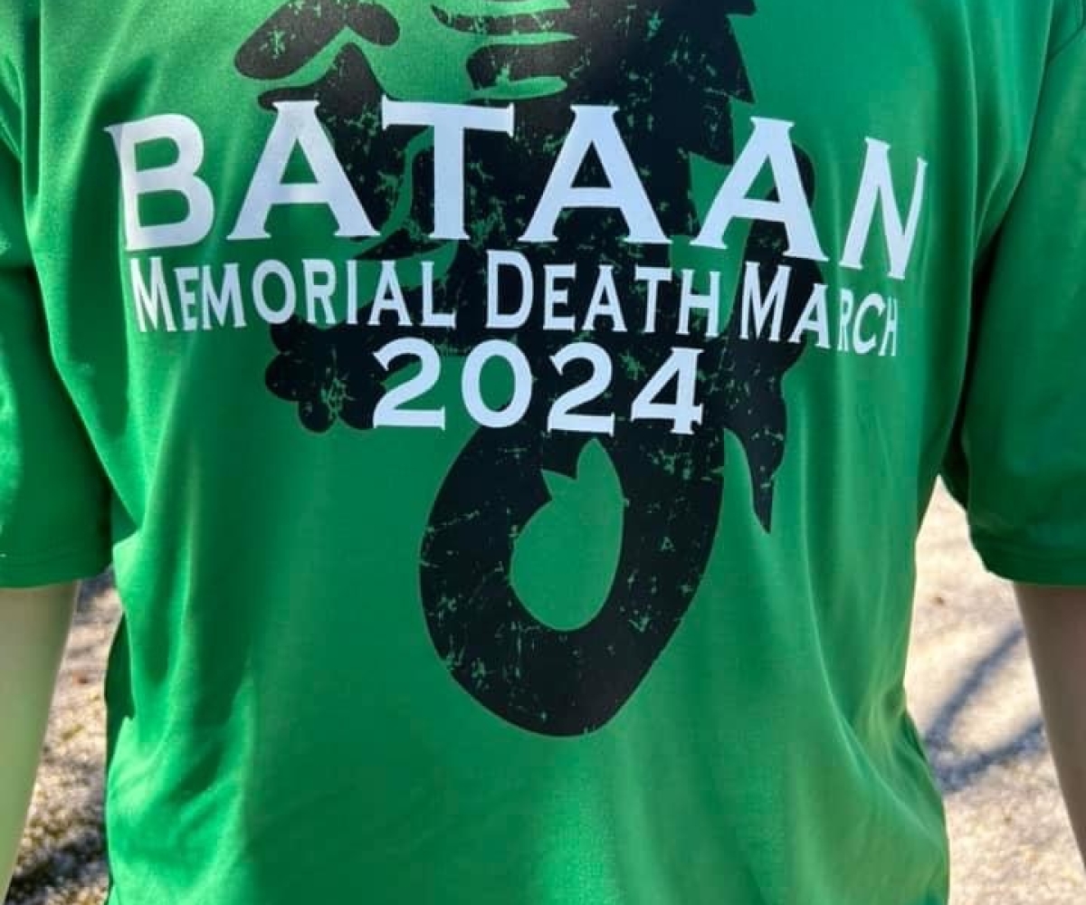 BDM T-Shirt (Front) Worn by JROTC Participants